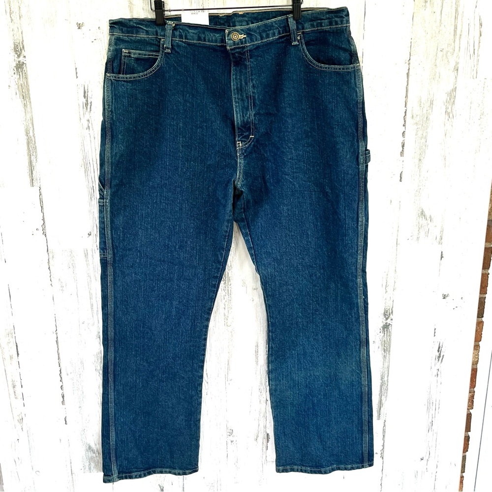 Dickies Men’s Blue Denim Carpenter Jeans Straight Leg NWT Size 40X32
